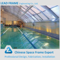 Certificación CE Long -Span Estructura de acero Cubierta de piscina